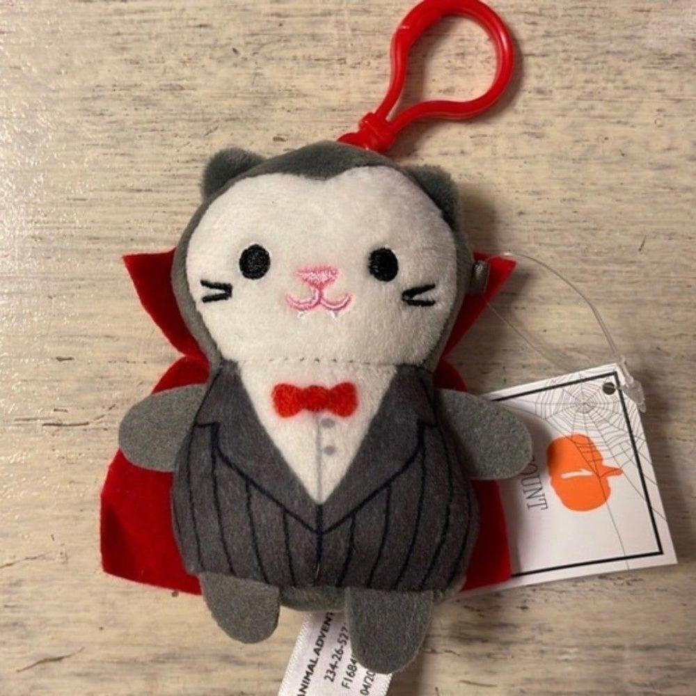 New Target Costume Critters Vampire Cat Halloween Backpack Clip